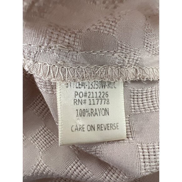 Lovestitch Tunic Dress Size Small Textured Long Sleeve Button Up Tiered Shirt - Picture 5 of 8